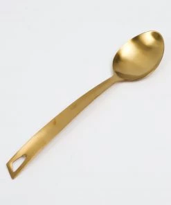 Inspire Me! Home Decor Matte Gold Mixing Spoon