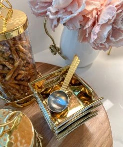 Inspire Me! Home Decor Spoon With Mosaic Design Gold Handle