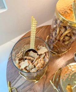 Inspire Me! Home Decor Spoon With Mosaic Design Gold Handle