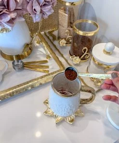 Inspire Me! Home Decor Spoon With Textured Gold Handle