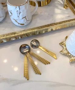 Inspire Me! Home Decor Spoon With Mosaic Design Gold Handle