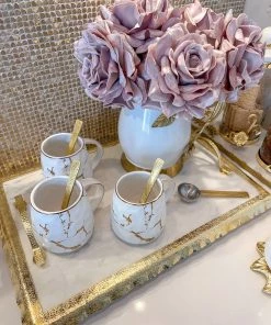 Inspire Me! Home Decor Spoon With Textured Gold Handle