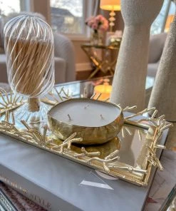 Inspire Me! Home Decor Rectangular Decorative Mirror Tray