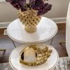 Inspire Me! Home Decor Gold Hand Coaster Holder