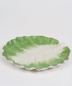 Inspire Me! Home Decor Lettuce Serving Platter KITCHEN