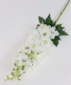 Inspire Me! Home Decor 37.5" White Delphinium Stem