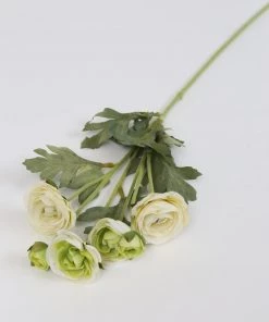 Inspire Me! Home Decor 26" White Ranunculus Stem