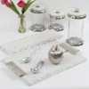 Inspire Me! Home Decor Silver Coffee Station Bundle Set