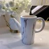 Inspire Me! Home Decor Ceramic Marble Watering Can/Pitcher