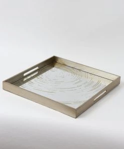 Inspire Me! Home Decor Oversized Mirror Tray