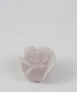 Inspire Me! Home Decor Ivory Rose Candle (3 Sizes)