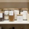 Inspire Me! Home Decor Gold Pantry Labels