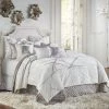 Cloud9d BEDDING Rica Ivory And Silver Duvet (2 Sizes)