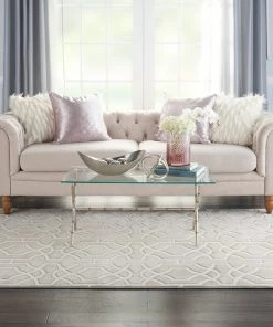 Nourison Joli Area Rug - Beige/White (3 Sizes)