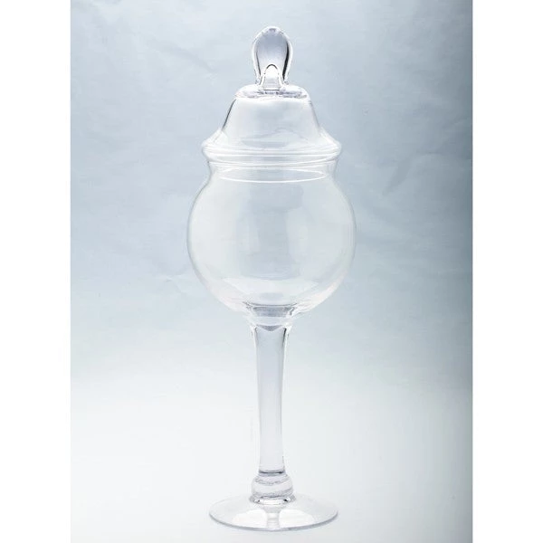 Inspire Me! Home Decor Glass Stem Jar (2 Sizes) Jars