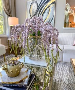 Inspire Me! Home Decor Bubble Vase With Gold Rim (2 Sizes)