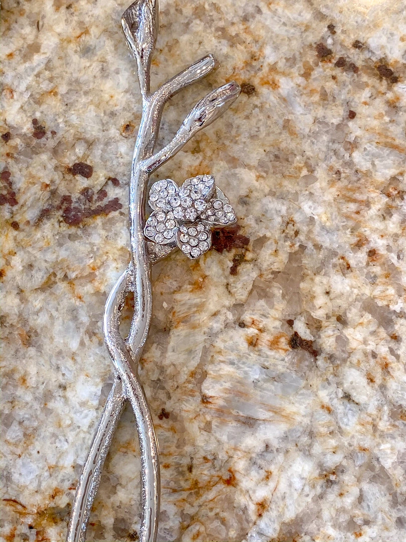 Inspire Me! Home Decor KITCHEN Crystal Detailed Leaf Server Set