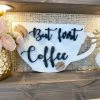 Inspire Me! Home Decor But First, Coffee Wooden Sign