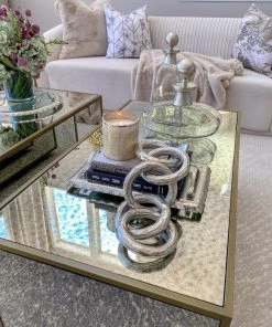 Inspire Me! Home Decor Glass Bottle With Silver Ball Stopper (2 Sizes)