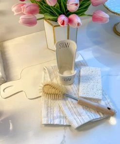 Inspire Me! Home Decor Sink Caddy Set- Includes Brush, Sponge, And Dish