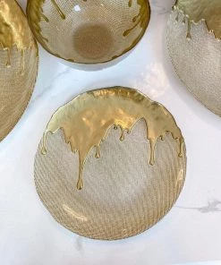 Inspire Me! Home Decor Gold Dipped Dinnerware Collection (Sold Separately)