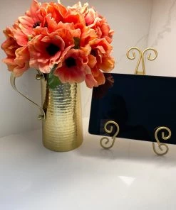 Inspire Me! Home Decor Gold Hammered Texture Pitcher (2 Sizes)