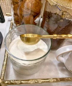 Inspire Me! Home Decor Gold Hammered Handle Spoons (Set Of 4)