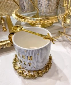 Inspire Me! Home Decor Gold Bee Tea Spoon