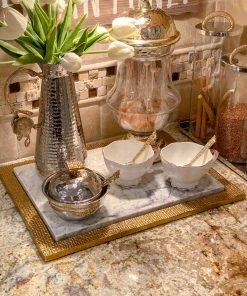 Inspire Me! Home Decor Mosaic Tea Spoons (2 Colors) Gold