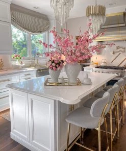 Inspire Me! Home Decor White Lattice Ginger Jar (2 Sizes)