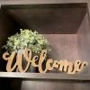 Inspire Me! Home Decor Wooden Script Signs (3 Words) WALL ART & MIRRORS