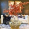 Inspire Me! Home Decor Gold Gilded Leaf Vase (2 Sizes)