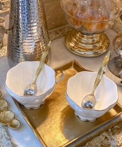 Inspire Me! Home Decor KITCHEN Willow Leaf Spoon Set Of 4