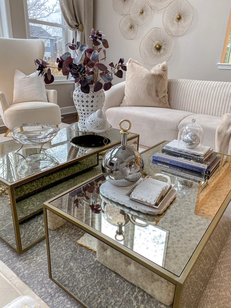 Inspire Me! Home Decor Jeweled Edge Bowl With Glass Insert (2 Colors)