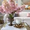 Inspire Me! Home Decor Smoked Stem Vase W/ Textured Detail