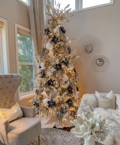 Inspire Me! Home Decor Silver Amaranthus Stem