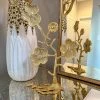 Inspire Me! Home Decor Decorative Gold Floral Branch Sculpture