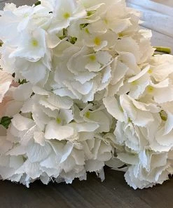 Inspire Me! Home Decor Floral Stems Real-Touch Hydrangea Stem (4 Colors)