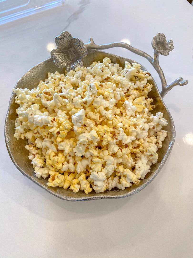 Inspire Me! Home Decor Metal Floral Bowl (2 Colors)