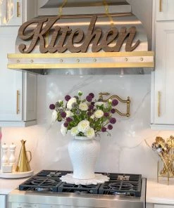 Inspire Me! Home Decor Wooden Kitchen Sign WALL ART & MIRRORS