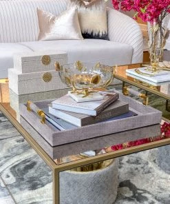 Inspire Me! Home Decor Medallion Boxes (Set Of 2)