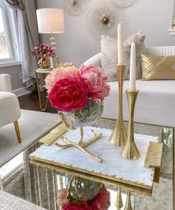 Inspire Me! Home Decor Large Branch Vase With Crackled Glass (2 Colors)