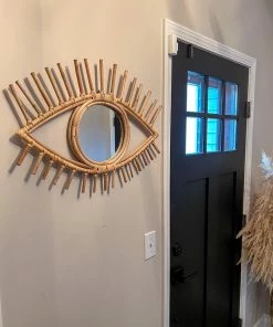 Inspire Me! Home Decor Evil Eye Wall Mirror