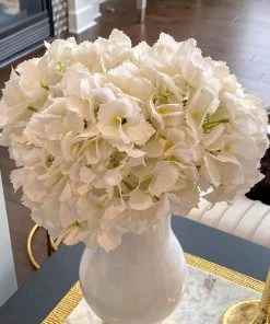 Inspire Me! Home Decor Floral Stems Real-Touch Hydrangea Stem (4 Colors)