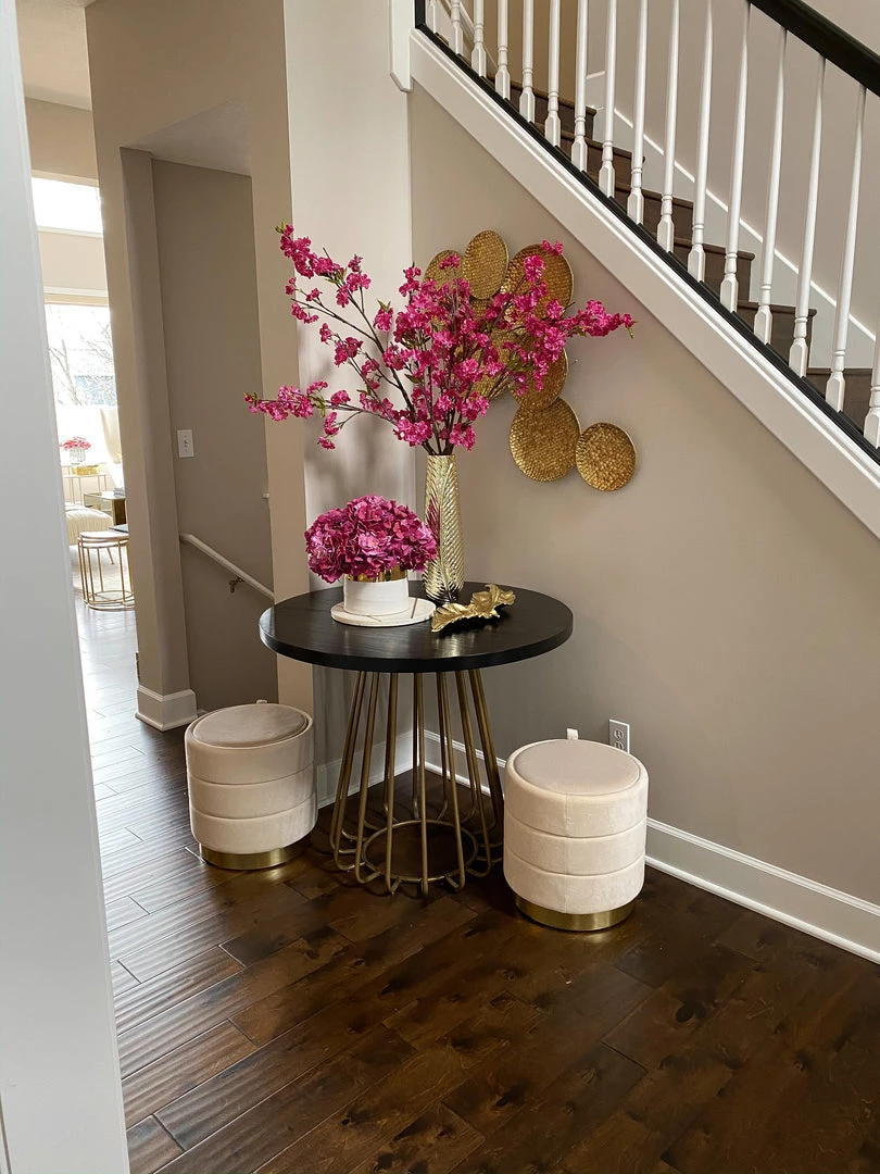 Inspire Me! Home Decor Double Metal Leaf Tray (2 Colors)