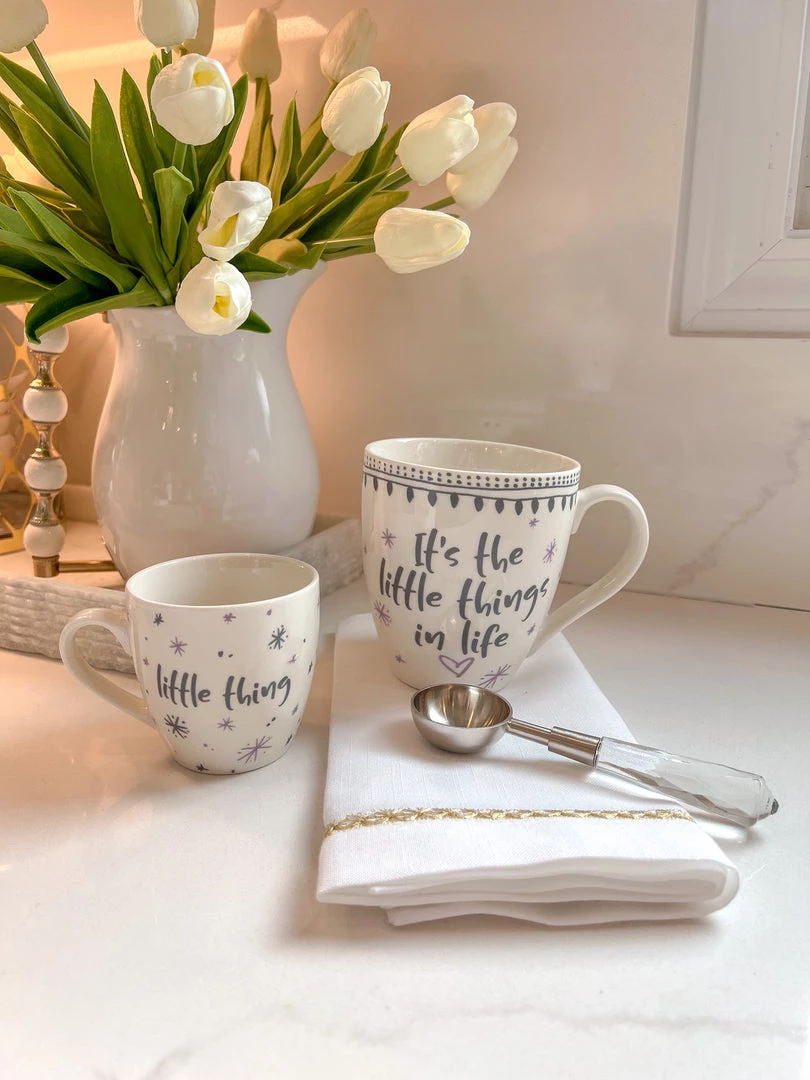 Inspire Me! Home Decor KITCHEN It's The Little Things In Life Mug Set