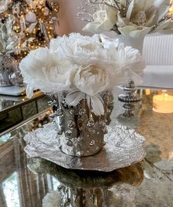 Inspire Me! Home Decor Faux Feathered Floral Stem