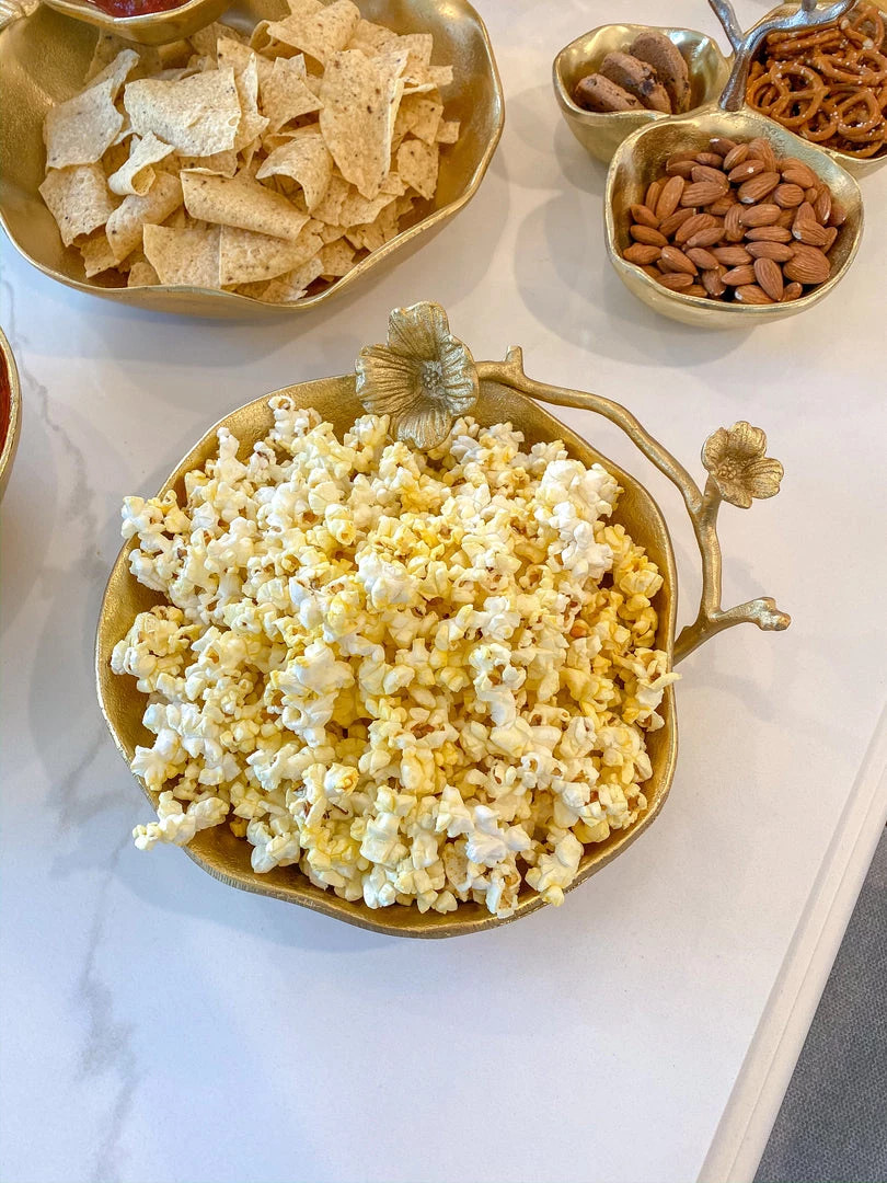 Inspire Me! Home Decor Metal Floral Bowl (2 Colors)