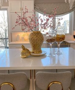 Inspire Me! Home Decor Glass Stem Jar (2 Sizes) Jars