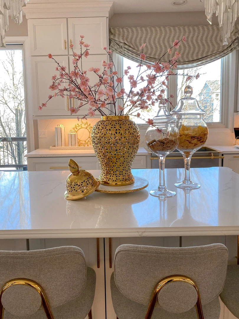 Inspire Me! Home Decor Glass Stem Jar (2 Sizes) Jars